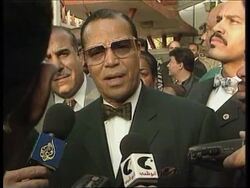Israel - Farrakhan continues his visit News Clip