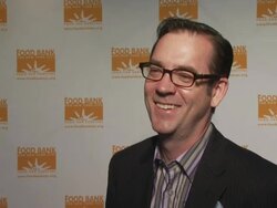 INTERVIEW: Ted Allen on feeling good about feeding the hungry when you're in the food business, on the event being led by Batali, on his own current show.  Stock Footage