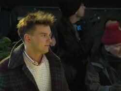 William Tempest at 'Oz The Great & Powerful' European Premiere at Empire Leicester Square on February 28, 2013 in London, England.  Stock Footage