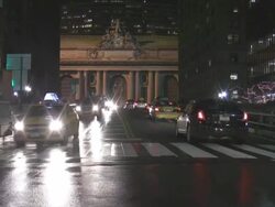 Grand Central Traffic Stock Footage