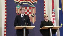 CLEAN : Croatia and Serbia leaders admit frosty ties News Clip