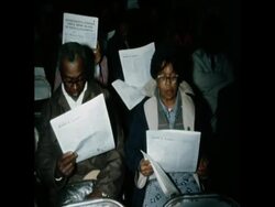 SYND 16 2 75 UNION IN BERMUDA CALL NATIONAL STRIKE Instructional Video