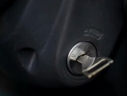 Car Ignition - Macro (Multi-Shots with High Quality Audio) Stock Footage