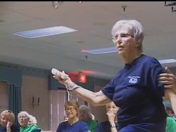 There are over 30 competitors squaring off in a Nintendo Wii bowling tournament-- and all of them are in their 70s and 80s News Clip