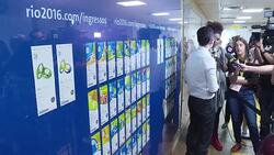 CLEAN : Olympics: Rios tickets both souvenirs and electronic News Clip