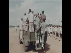 SYND 19-07-72 PRESIDENT NIMEIRY ARRIVES IN SOUTHERN SUDAN Instructional Video
