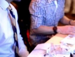 Boris Kodjoe speaking & showing customers the new Stock Footage