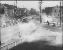 Textile Strike Rioting In US News Clip