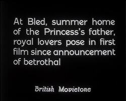 First Film of Prince George and His FiancÃ©e News Clip