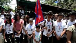CLEAN : Nepal quake survivors hope to rebuild lives one month on News Clip