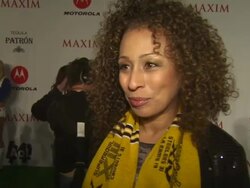 INTERVIEW: Tamara Tunie on what bring her out to the Maxim State Fair (Footage by WireImage Video/GettyImages) Stock Footage