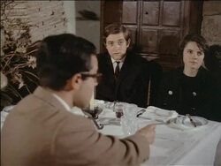 Lisbon supper club Stock Footage