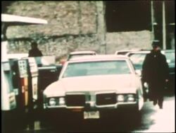 The 1973 oil crisis increased gas prices due to boycotts of foreign oil, causing concern at the OPEC meetings. Stock Footage