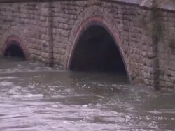 High Water Levels on the River Avon News Clip