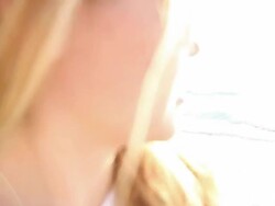 Single woman Beach Montage. Stock Footage