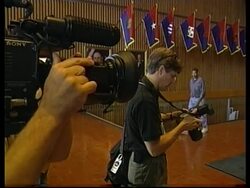 Doctors at a Wahington hospital say Bolivian President Hugo Banzar is critical but stable. News Clip