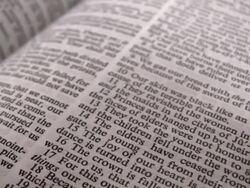 HD 1080i The Book of Ezekiel Stock Footage