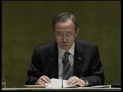 UN Sec Gen presentation on UN scheme to prevent AIDS/HIV Instructional Video