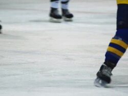 ice hockey (1080p) Stock Footage