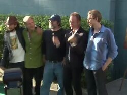 Joao Amorim, Paul Stamets, Ganga White, Sting, Daniel Pinchbeck at the '2012: Time For Change' New York Premiere - Arrivals  Stock Footage