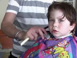 Haircut Stock Footage