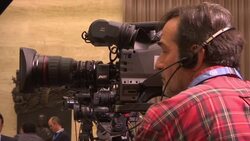 Syrian government envoy briefs media Instructional Video