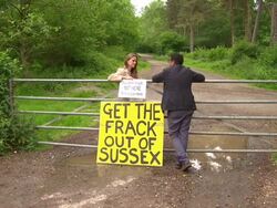 Communities affected by fracking could receive hundreds of thousands of pounds in compensation for drilling taking place underneath their homes. News Clip