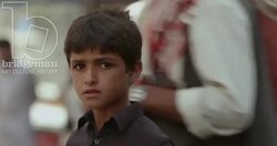 Typical Pashtun child, Bahrain, Swat Stock Footage