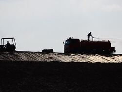 Construction site. Stock Footage