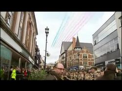 Soldiers from the 2nd Battalion The Royal Anglian Regiment Return home News Clip