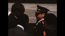 SYND 1 4 81 KENYA'S PRESIDENT MOI VISITS JAPAN News Clip