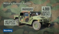 U.S. Military Auctions Off Humvees News Clip