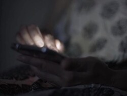 Smartphone User Lifestyle Stock Footage