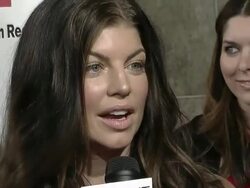 Fergie at the American Red Cross Of Santa Monica's Annual 'Red Tie Affair' at Santa Monica CA. (Footage by WireImage Video/GettyImages) Stock Footage