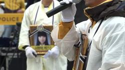 CLEAN : Grieving relatives of S Korean ferry sinking complete marathon News Clip