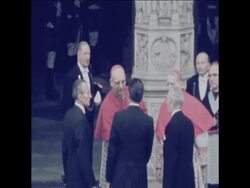 SYND 12/11/70 A MEMORIAL SERVICE IS HELD FOR CHARLES DE GAULLE Instructional Video