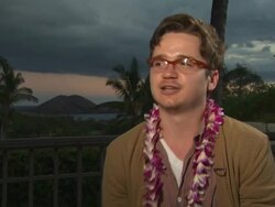 [INTERVIEW] Dan Byrd the possible name change of his show at the 2010 Maui Film Festival - Norman Interviews at Wailea HI. (Footage by WireImage Video/GettyImages) Stock Footage
