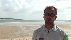 CLEAN: The sand dune, the tourists, and the sandwich terns News Clip