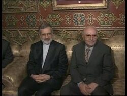 SYRIA: IRANIAN FOREIGN MINISTER KARMAL KHARRAZI VISIT News Clip