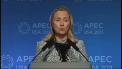 Clinton's news conference at APEC summit, Myanmar sot Instructional Video