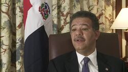 CLEAN: Dominican Republic president on Haiti, oil prices News Clip