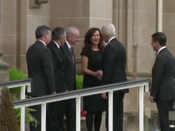 Bill Clinton visits Londonderry News Clip