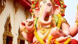 Dolly camera: Ganesh Stock Footage