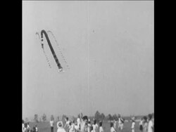 CAN481 KITES USED FOR SPORT AND PROPAGANDA News Clip