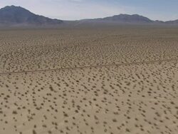WS AERIAL View of Mojave Desert / California, United States Stock Footage