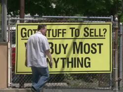 Pawn shop Stock Footage