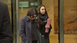 Sadie Frost departs court after giving evidence at Mirror Group phone hacking case News Clip