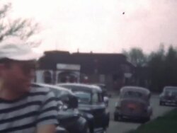 Swinging Racket 1950's Stock Footage