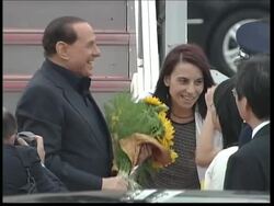 Italian PM, EU president arrive for G8 Summit Instructional Video