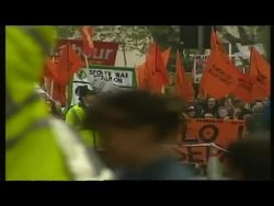Ken Livingstone at May Day protest News Clip